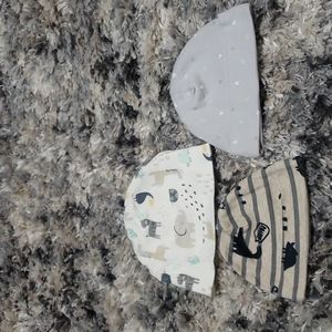 Newborn gerber organic hats